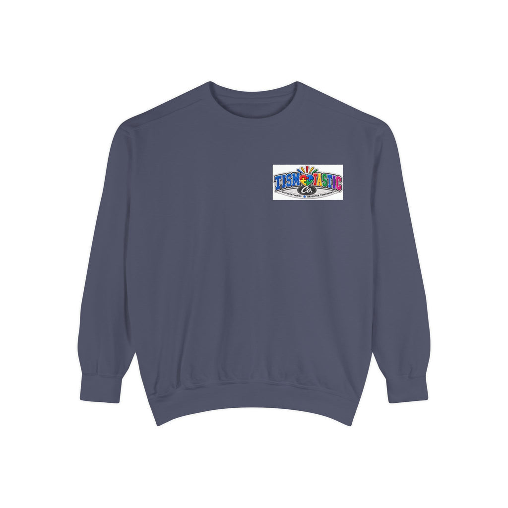 Retro Colorful 'TismTasticCo.' Logo Sweatshirt