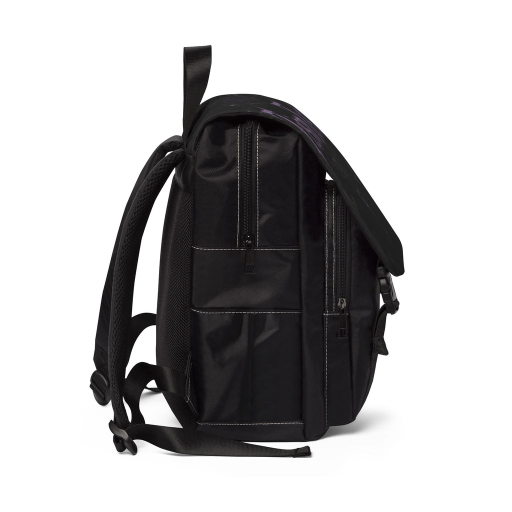 Gothic "TismTastic" Black Casual Backpack
