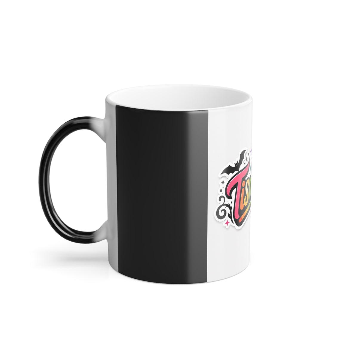 TismTastic Color-Changing Mug — Rainbow Gothic Heat Reveal, 11 oz