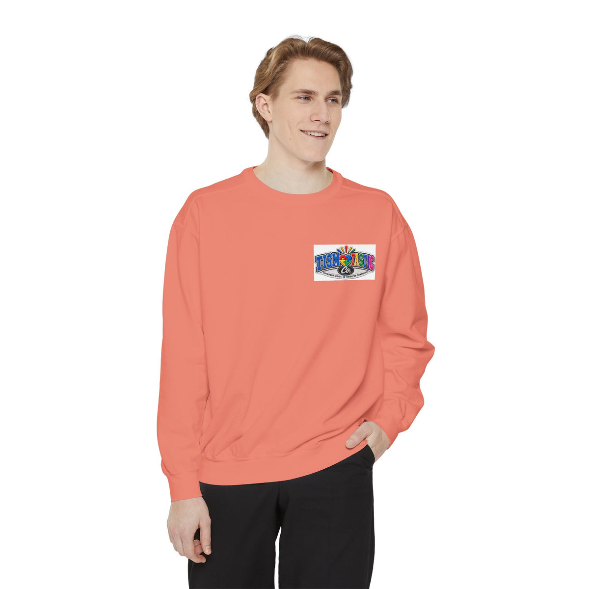 Retro Colorful 'TismTasticCo.' Logo Sweatshirt
