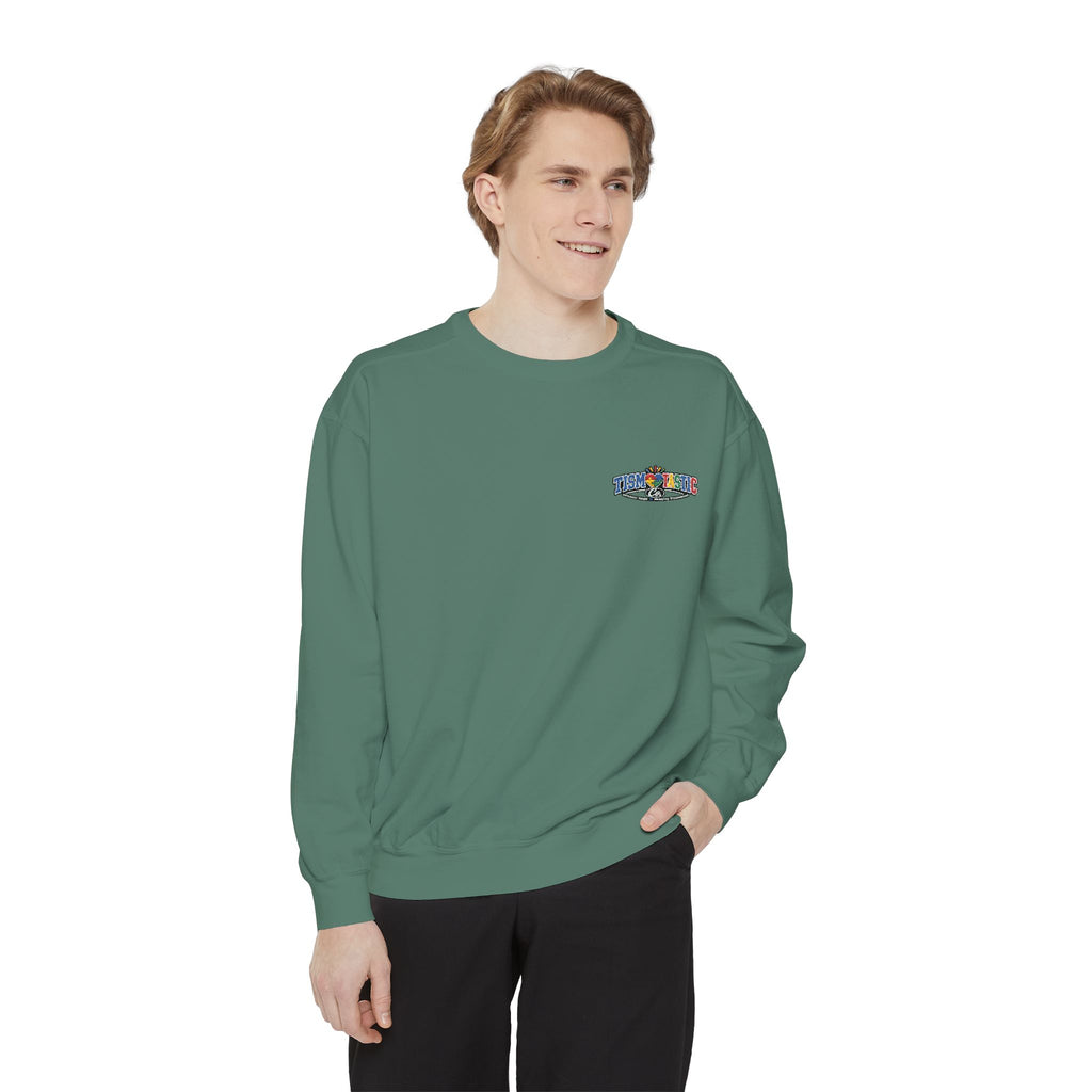 Minimal 'Take It Easy TismTastic' Sweatshirt — Cozy Casual Crewneck