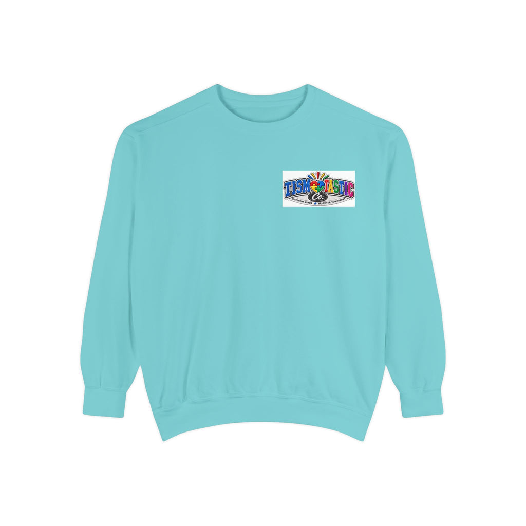 Retro Colorful 'TismTasticCo.' Logo Sweatshirt
