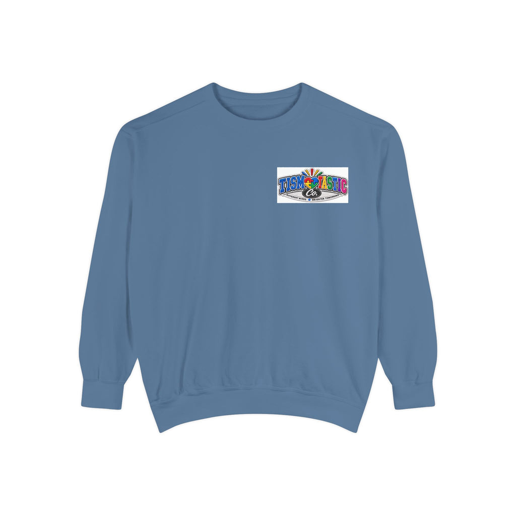 Retro Colorful 'TismTasticCo.' Logo Sweatshirt