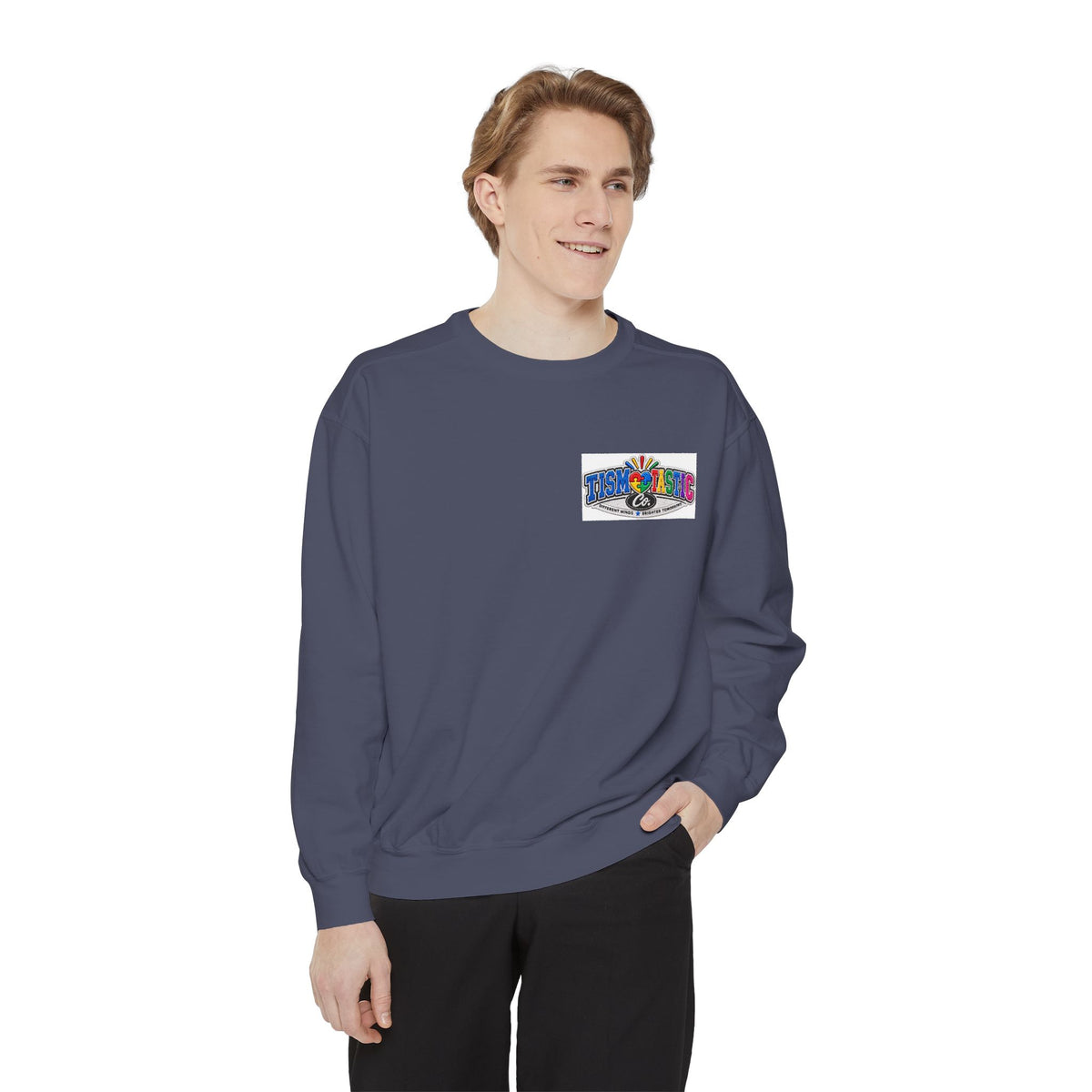 Retro Colorful 'TismTasticCo.' Logo Sweatshirt