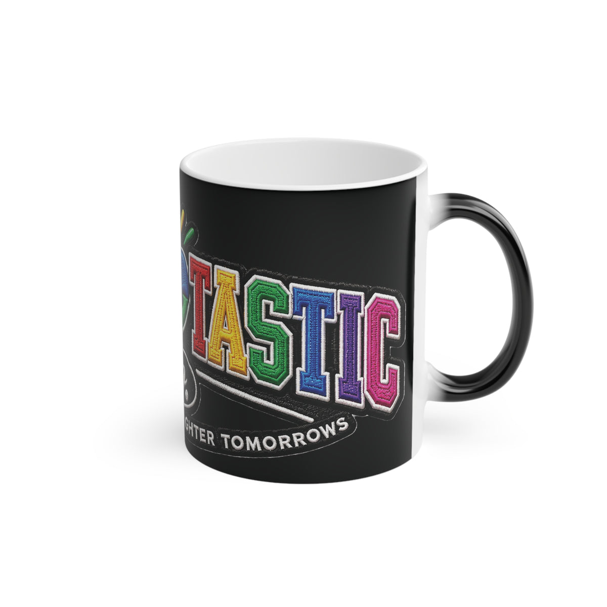 Magic Color-Changing Mug – Rainbow "Tastiest Coffee" Reveal