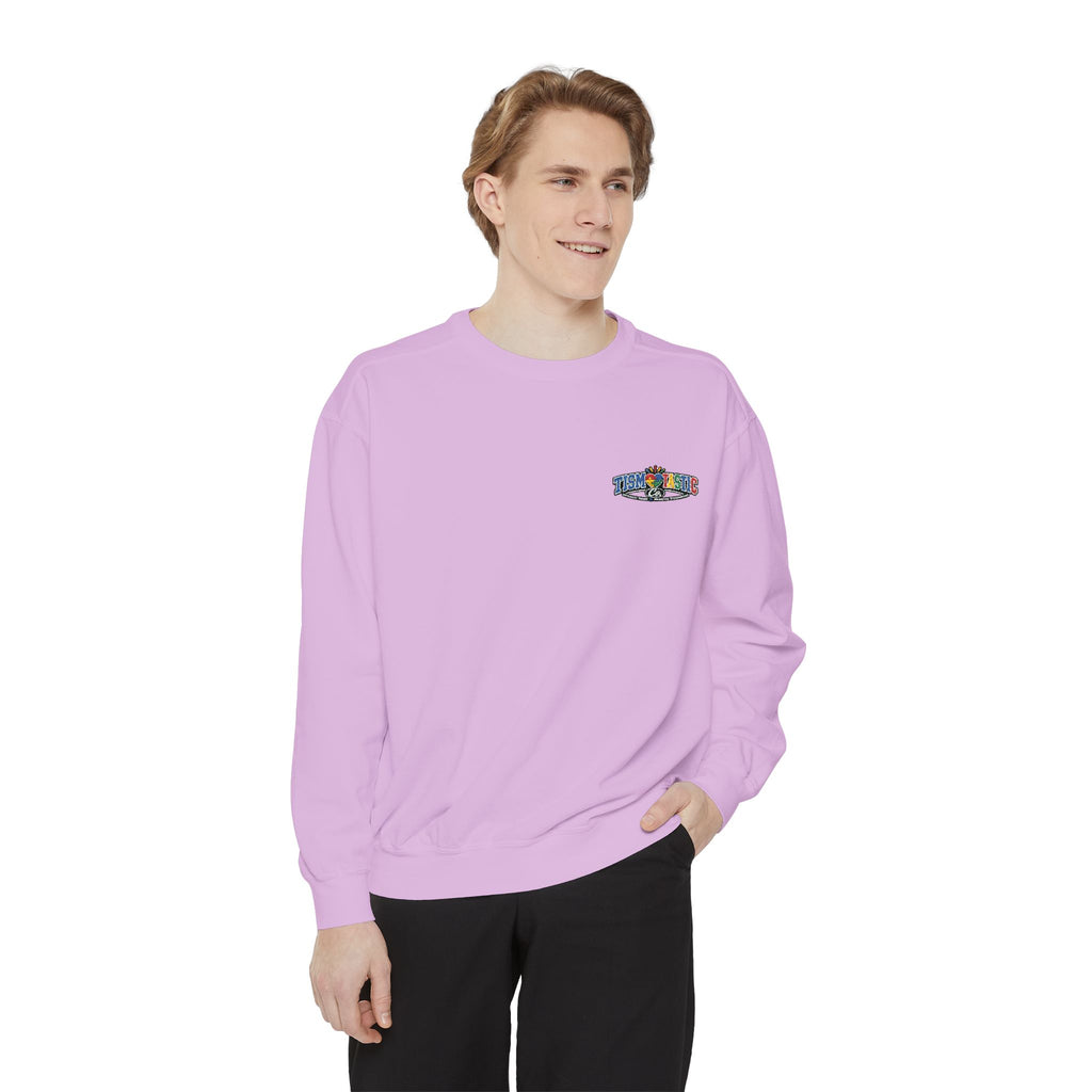 Minimal 'Take It Easy TismTastic' Sweatshirt — Cozy Casual Crewneck