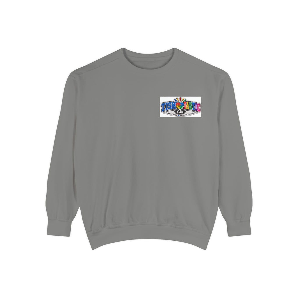 Retro Colorful 'TismTasticCo.' Logo Sweatshirt