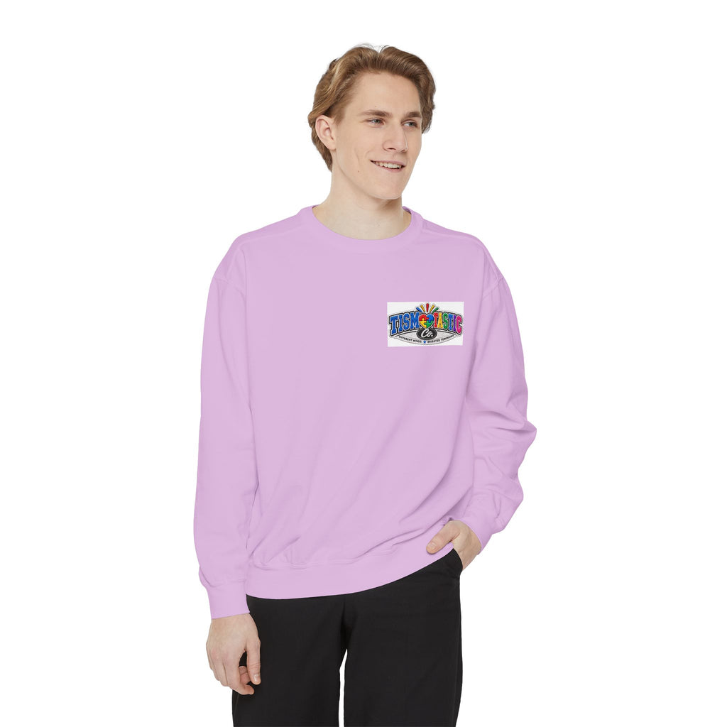 Retro Colorful 'TismTasticCo.' Logo Sweatshirt
