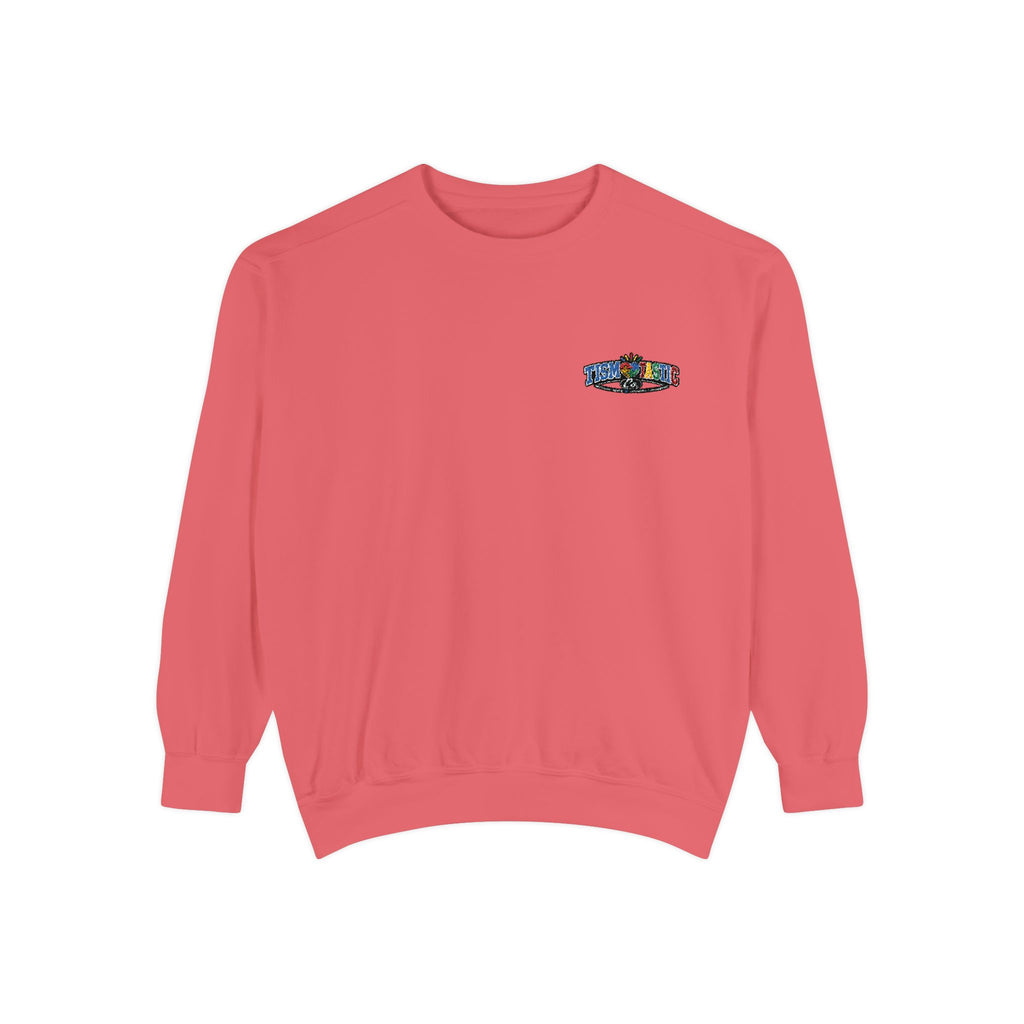 Minimal 'Take It Easy TismTastic' Sweatshirt — Cozy Casual Crewneck
