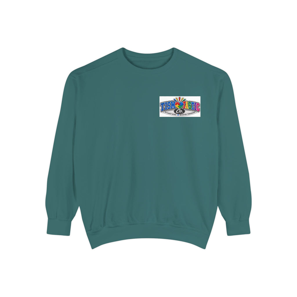 Retro Colorful 'TismTasticCo.' Logo Sweatshirt