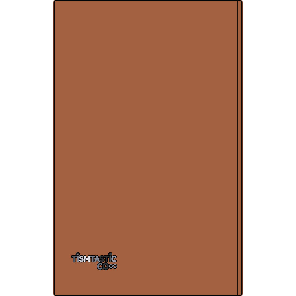 My Tismtastic Journal! Vegan Leather Engraved Notebook