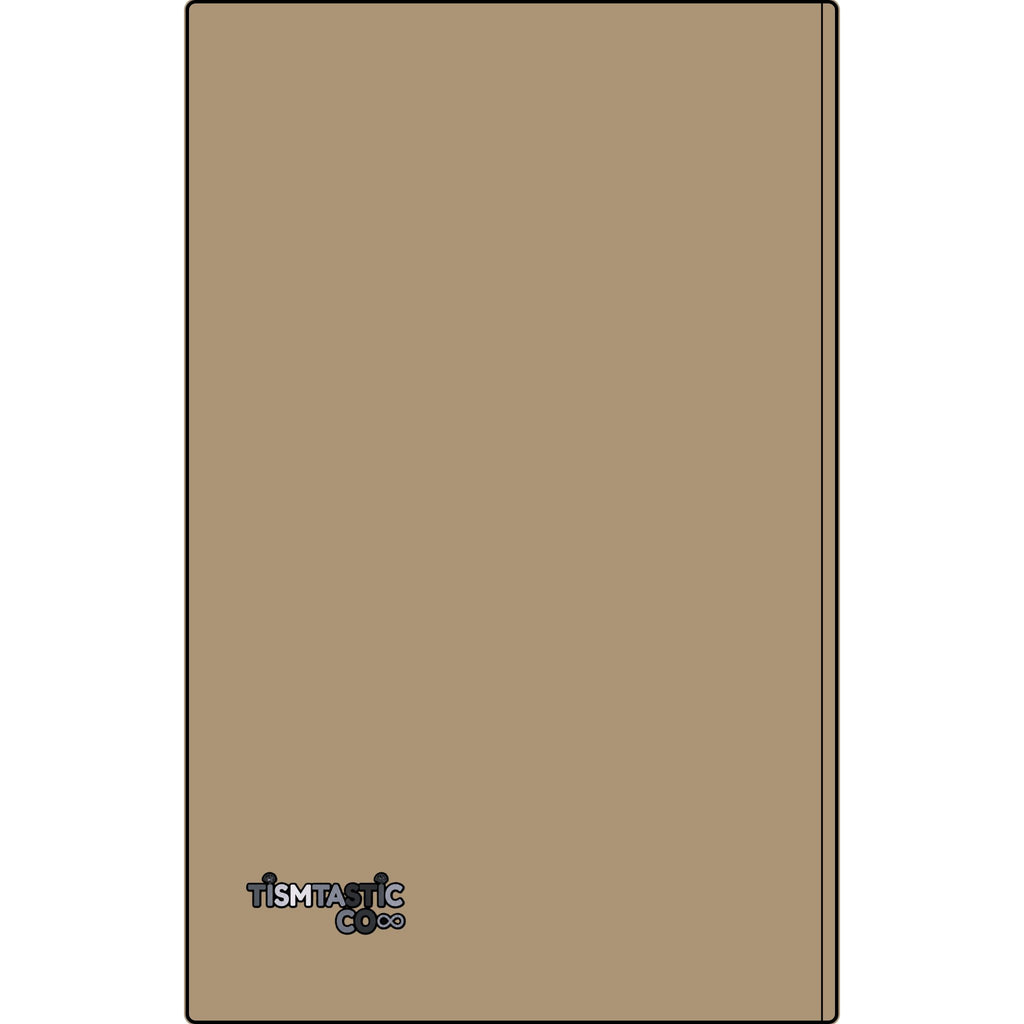 My Tismtastic Journal! Vegan Leather Engraved Notebook