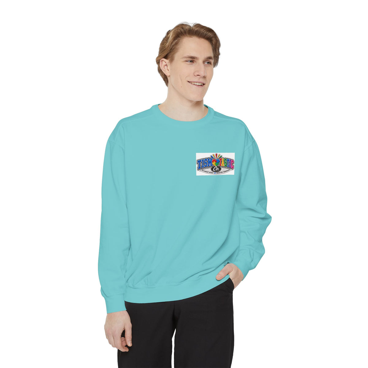 Retro Colorful 'TismTasticCo.' Logo Sweatshirt