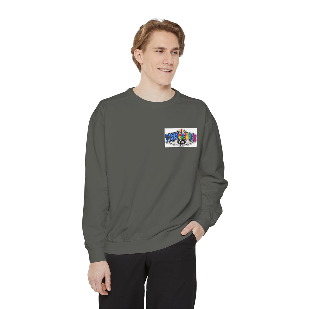 Retro Colorful 'TismTasticCo.' Logo Sweatshirt