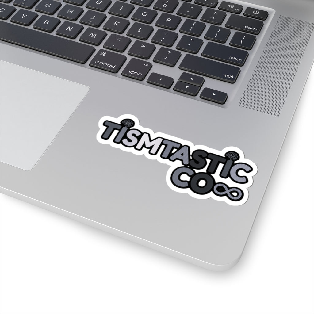 Black Kiss-Cut Stickers