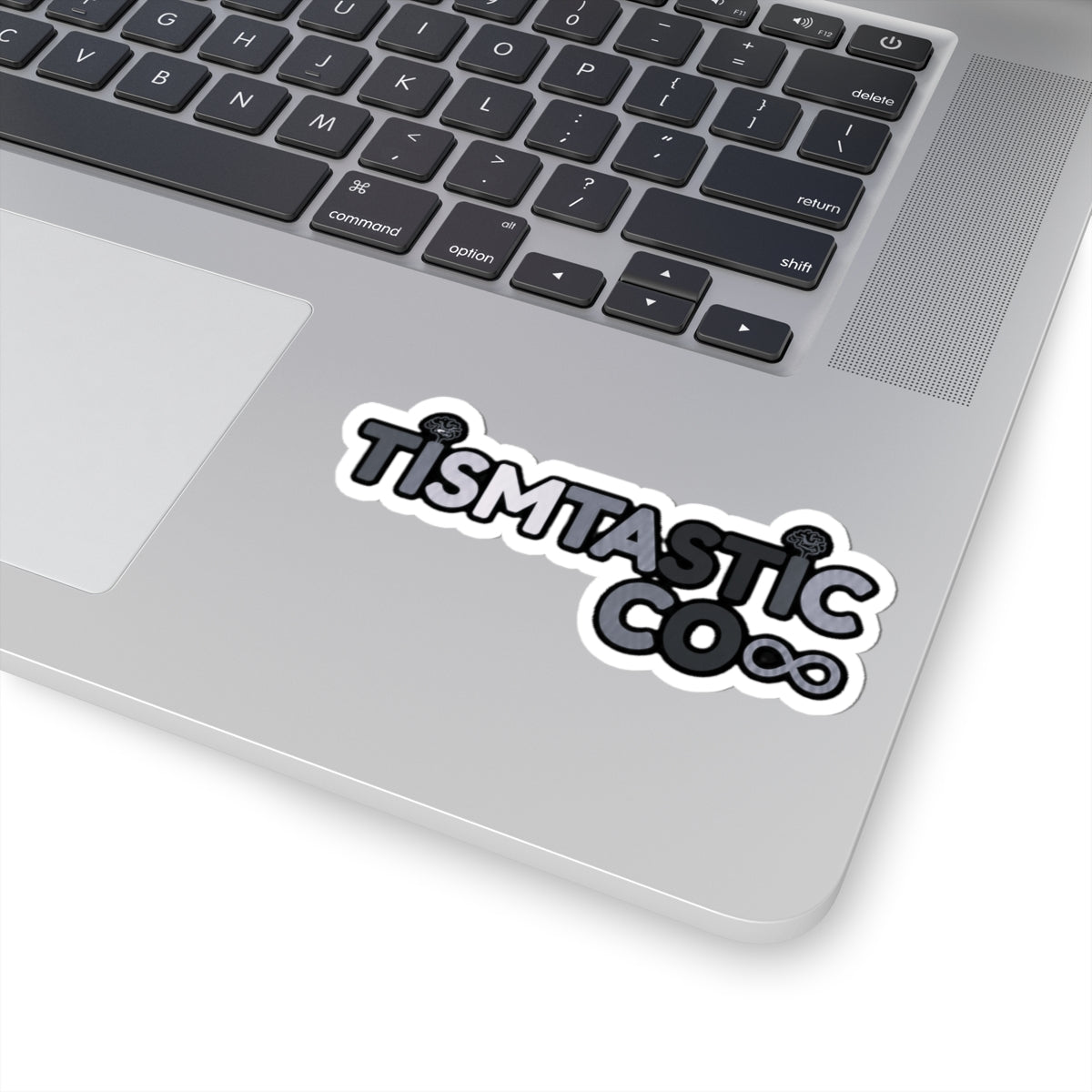 Black Kiss-Cut Stickers