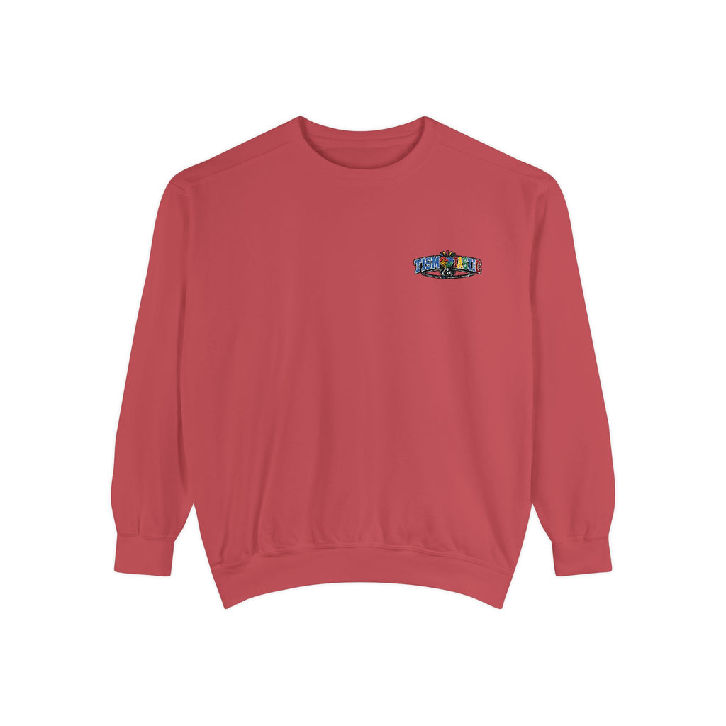 Minimal 'Take It Easy TismTastic' Sweatshirt — Cozy Casual Crewneck