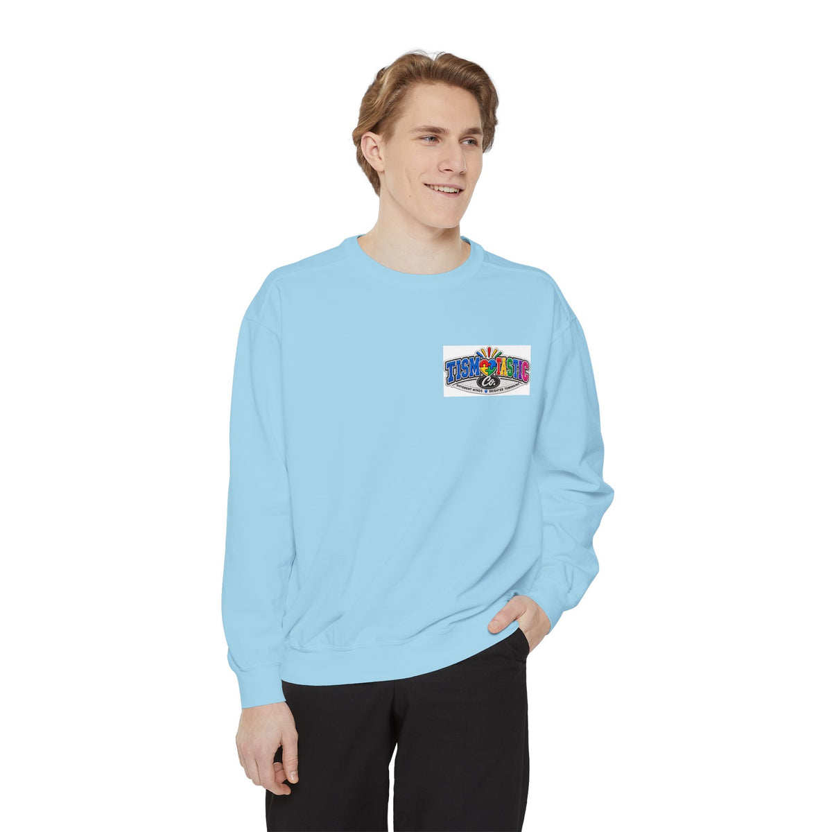 Retro Colorful 'TismTasticCo.' Logo Sweatshirt