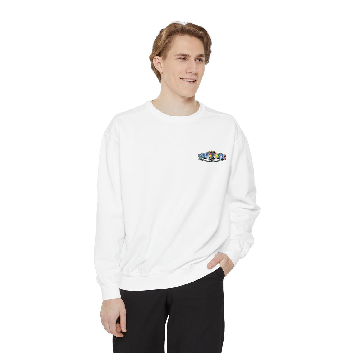 Minimal 'Take It Easy TismTastic' Sweatshirt — Cozy Casual Crewneck