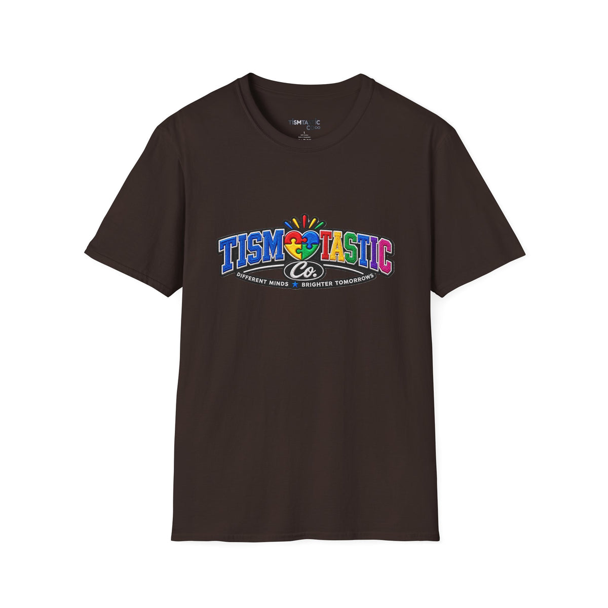 T-Shirt — Tismtastic Colorful Logo Tee
