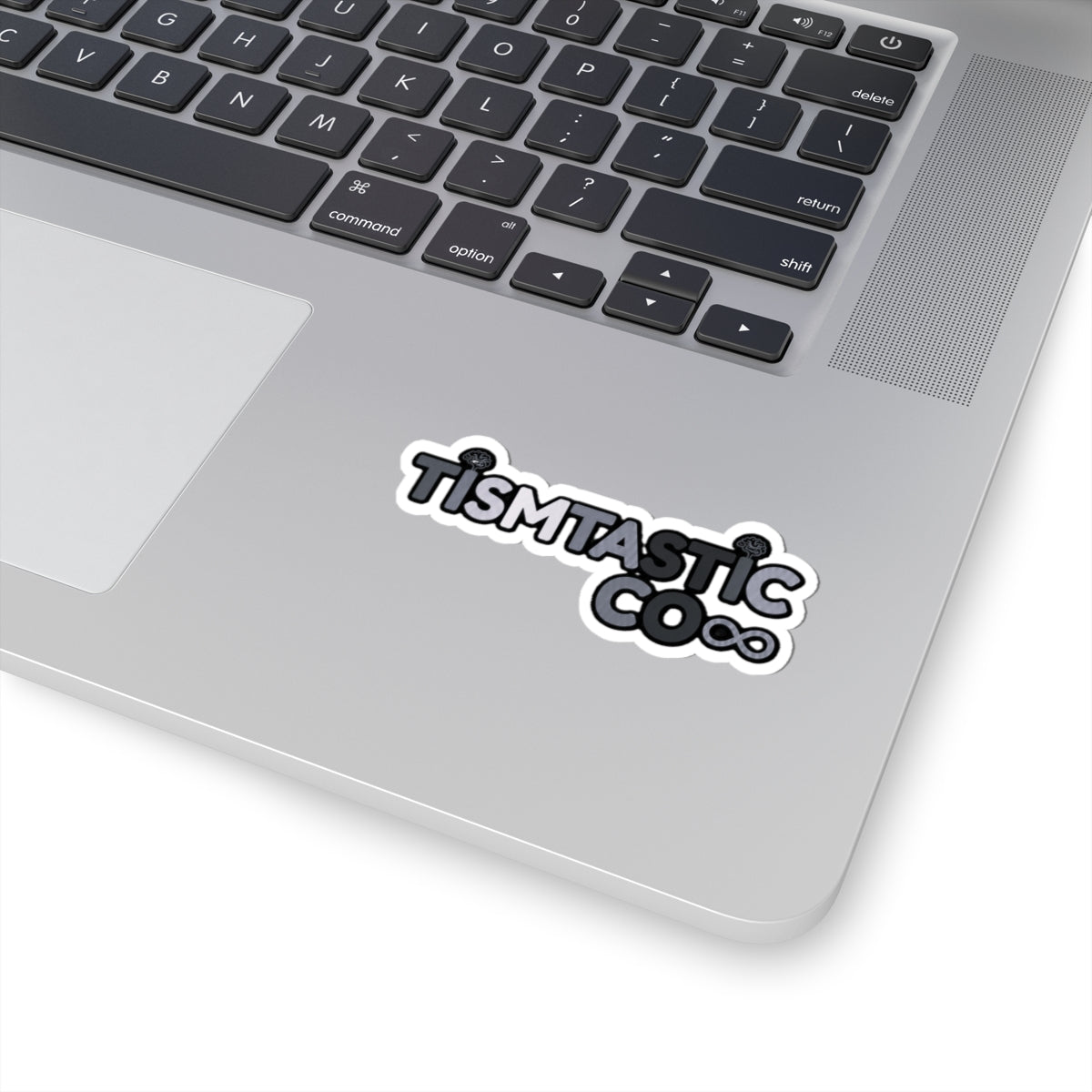 Black Kiss-Cut Stickers