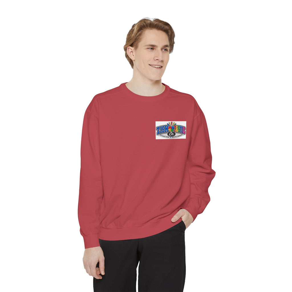 Retro Colorful 'TismTasticCo.' Logo Sweatshirt