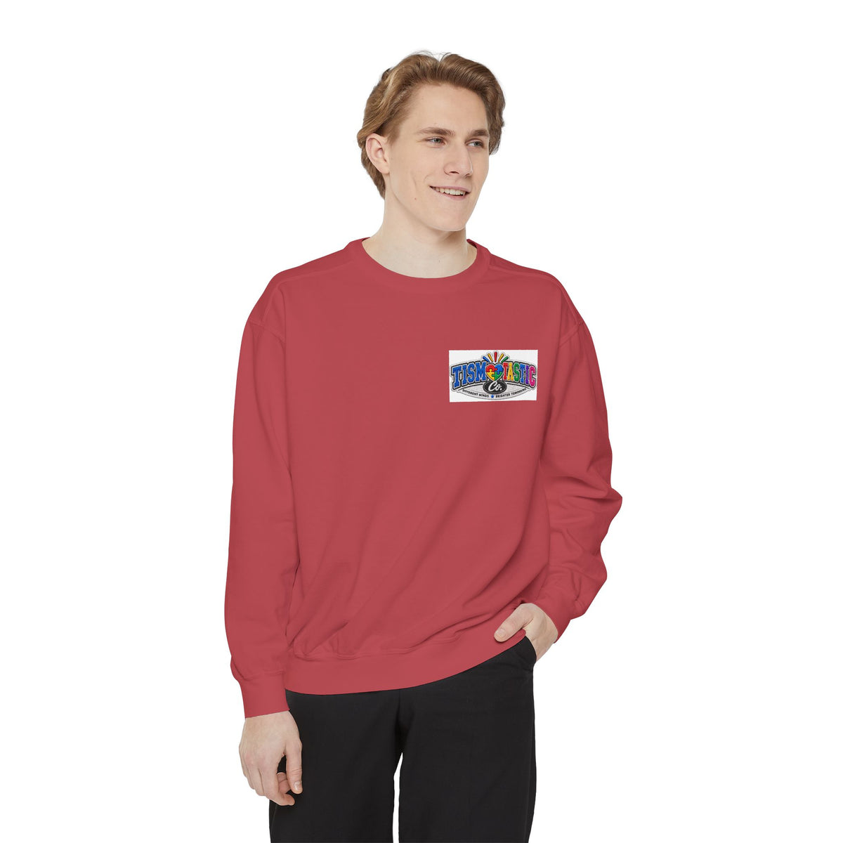 Retro Colorful 'TismTasticCo.' Logo Sweatshirt