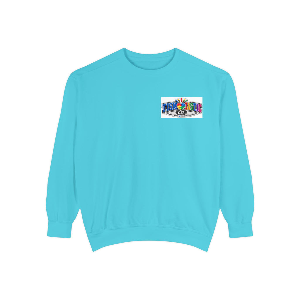 Retro Colorful 'TismTasticCo.' Logo Sweatshirt