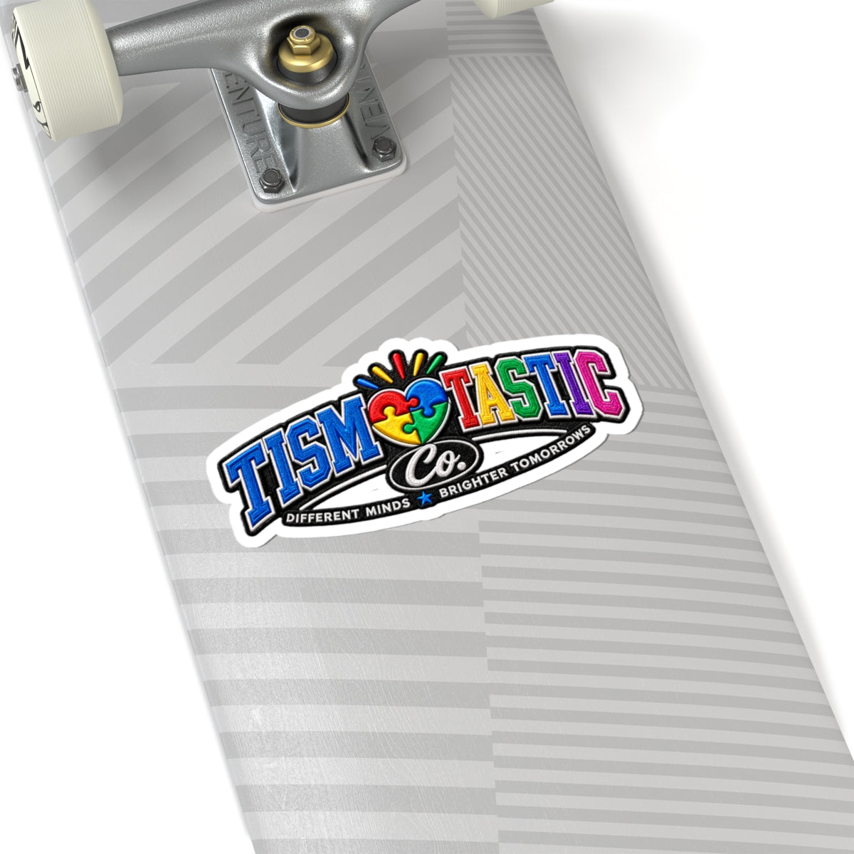 Tismtastic Co Infinity Rainbow Kiss-Cut Sticker
