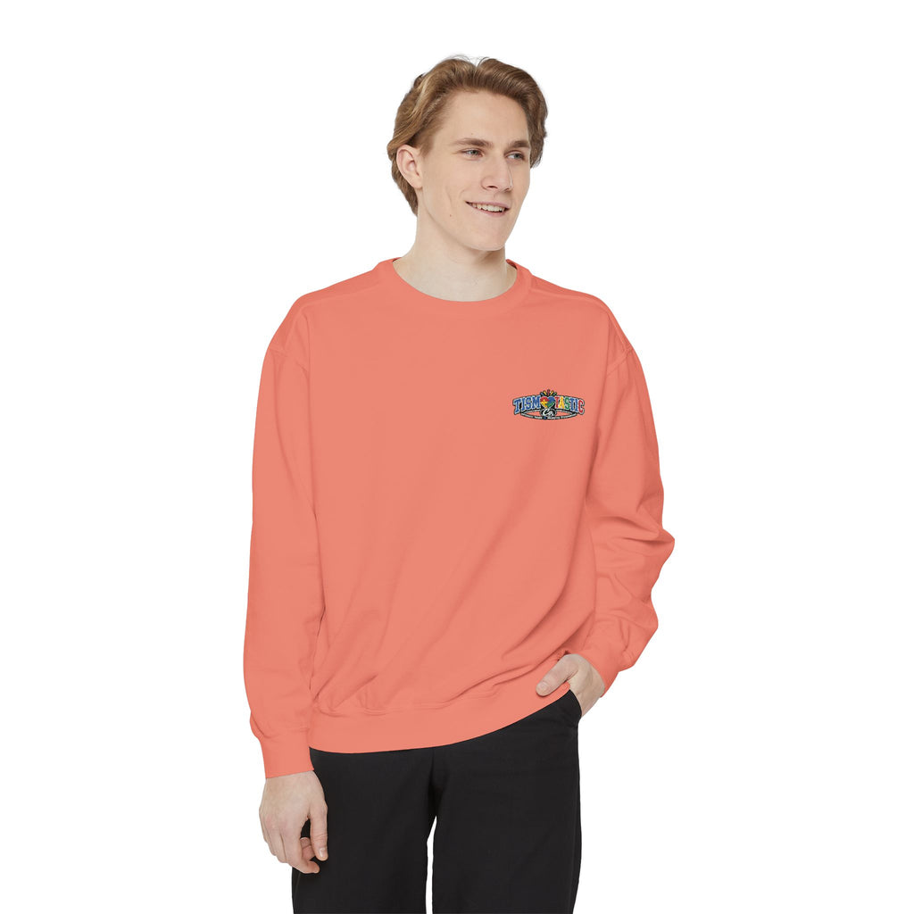 Minimal 'Take It Easy TismTastic' Sweatshirt — Cozy Casual Crewneck