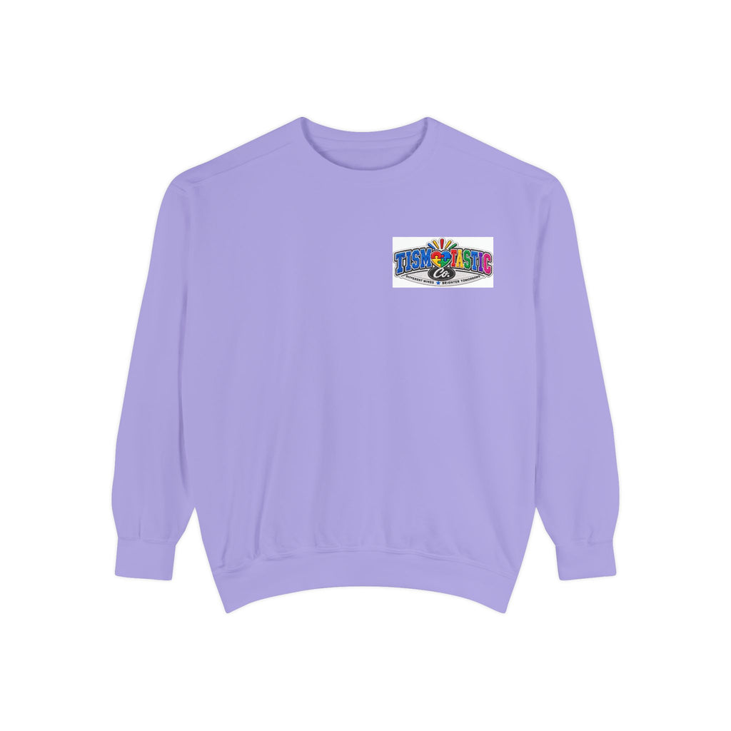 Retro Colorful 'TismTasticCo.' Logo Sweatshirt
