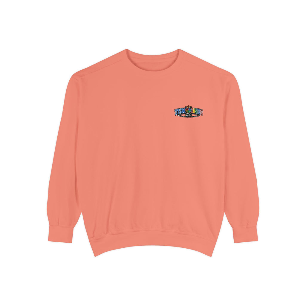 Minimal 'Take It Easy TismTastic' Sweatshirt — Cozy Casual Crewneck