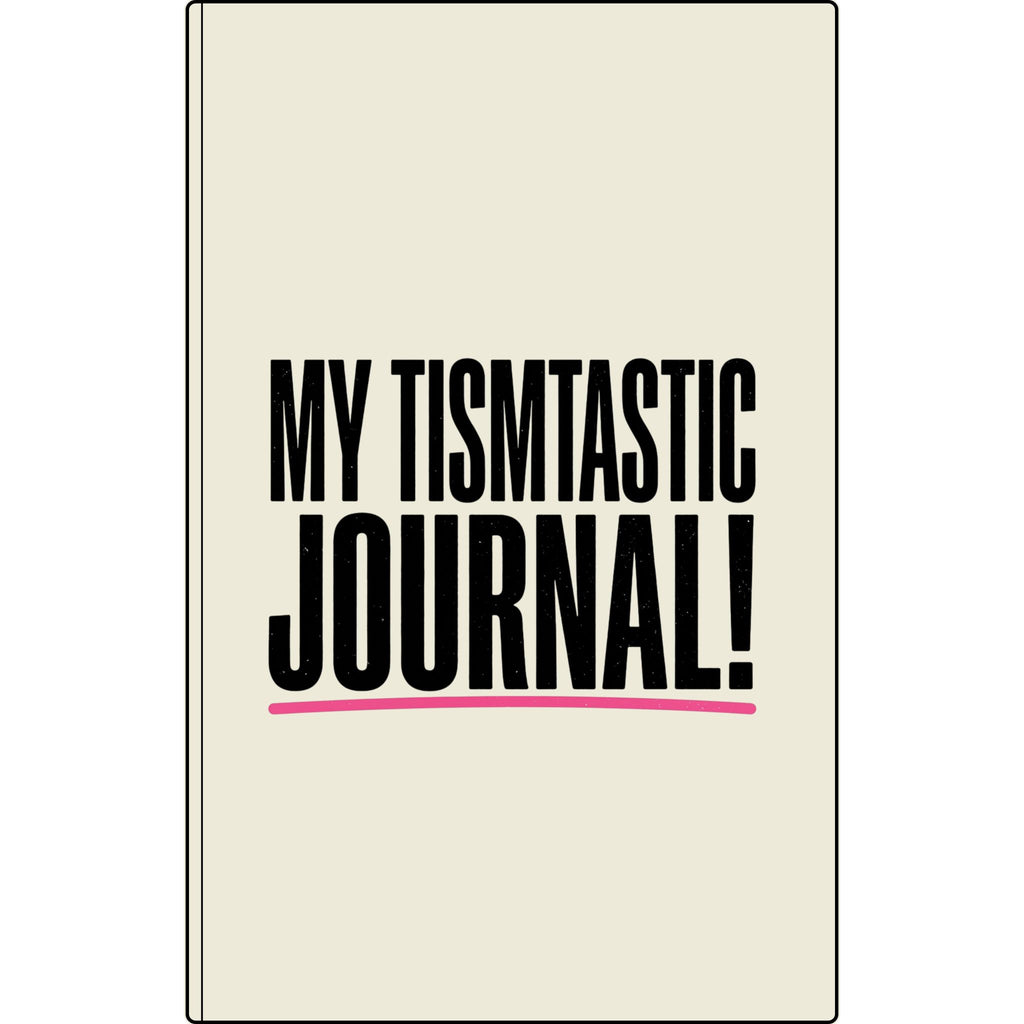 My Tismtastic Journal! Vegan Leather Engraved Notebook