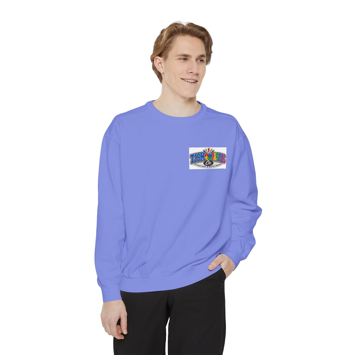 Retro Colorful 'TismTasticCo.' Logo Sweatshirt