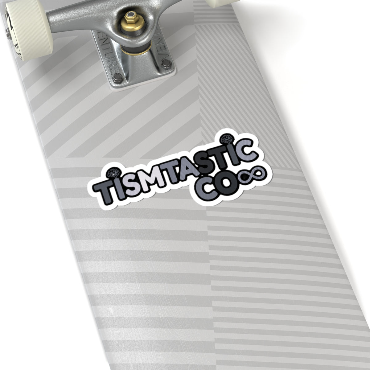 Black Kiss-Cut Stickers