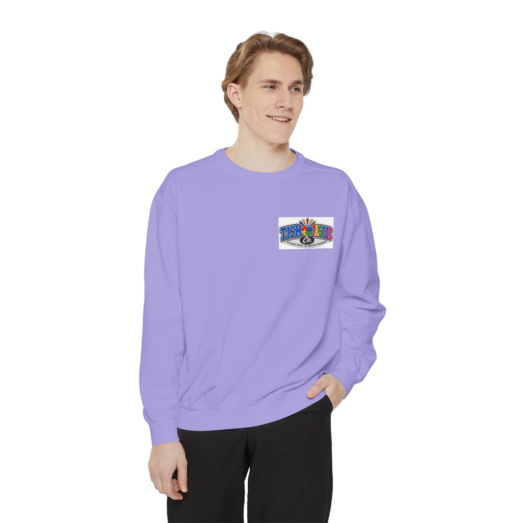 Retro Colorful 'TismTasticCo.' Logo Sweatshirt