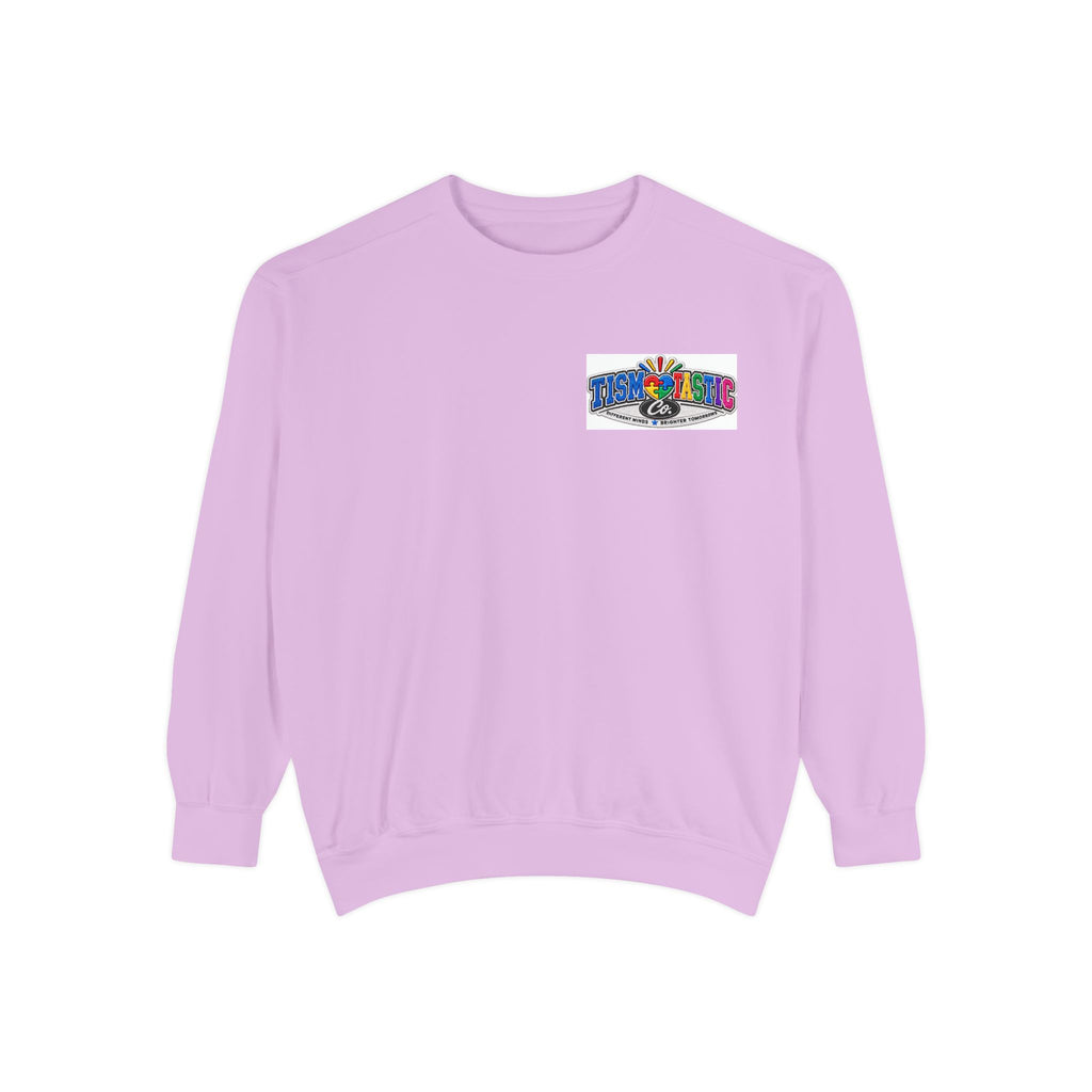 Retro Colorful 'TismTasticCo.' Logo Sweatshirt