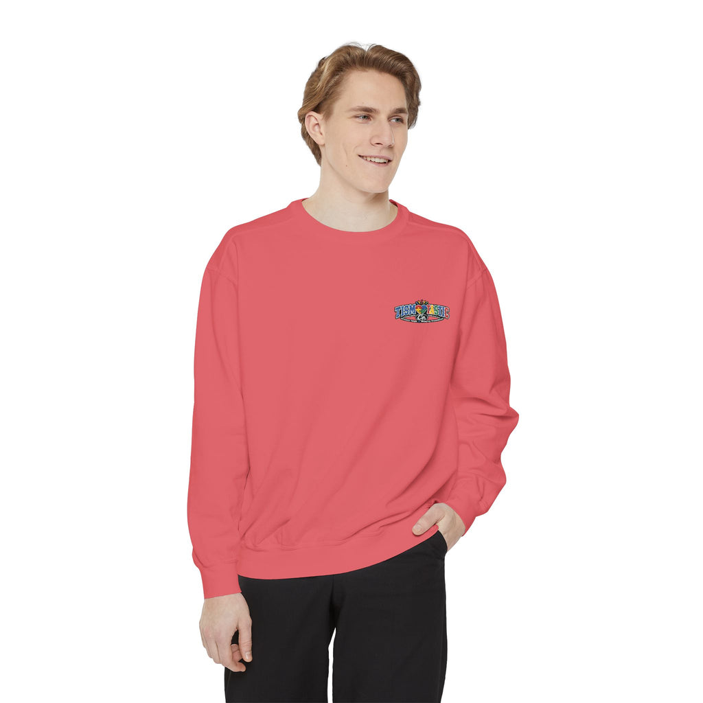 Minimal 'Take It Easy TismTastic' Sweatshirt — Cozy Casual Crewneck