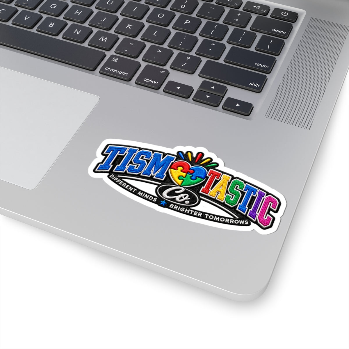 Tismtastic Co Infinity Rainbow Kiss-Cut Sticker