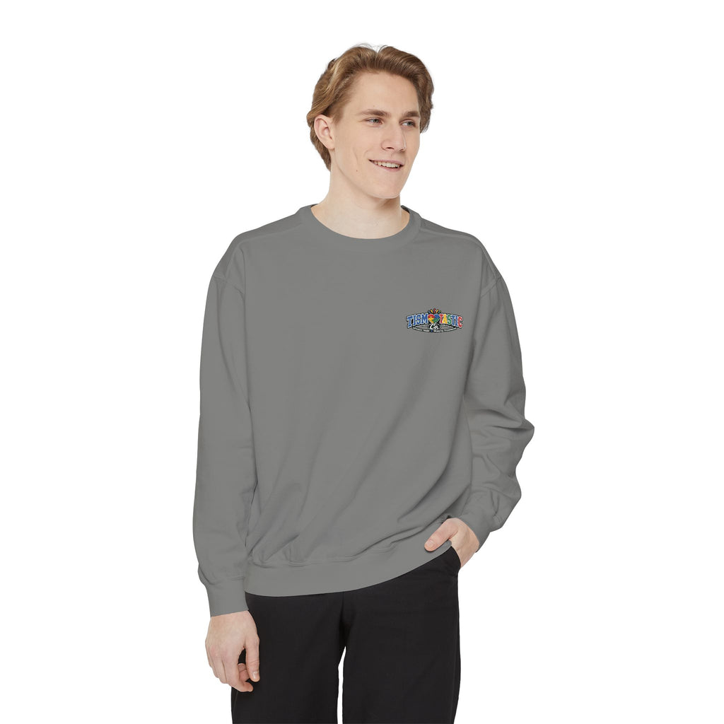 Minimal 'Take It Easy TismTastic' Sweatshirt — Cozy Casual Crewneck