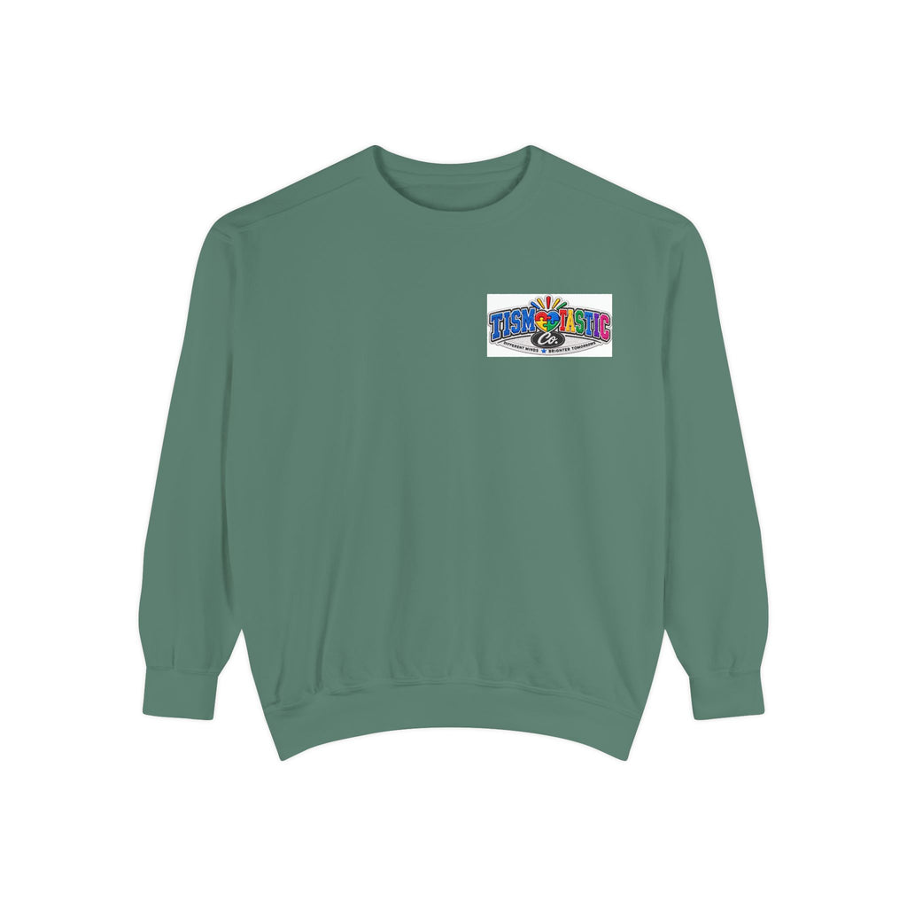 Retro Colorful 'TismTasticCo.' Logo Sweatshirt