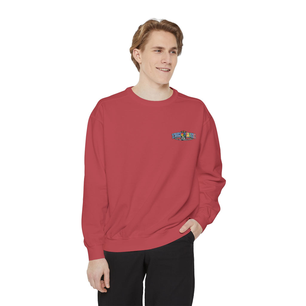 Minimal 'Take It Easy TismTastic' Sweatshirt — Cozy Casual Crewneck