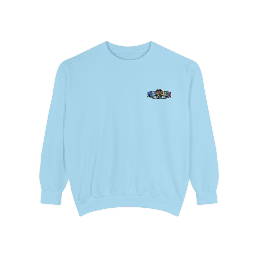 Minimal 'Take It Easy TismTastic' Sweatshirt — Cozy Casual Crewneck